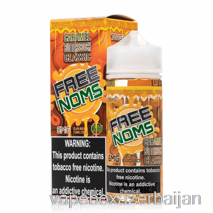 Vape Box Azerbaijan Caramel Butterscotch - Nomenon E-Liquid - 120mL 3mg